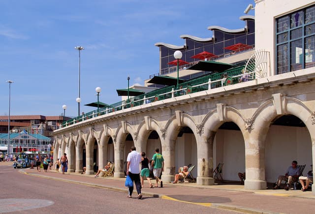 Bournemouth city skyline