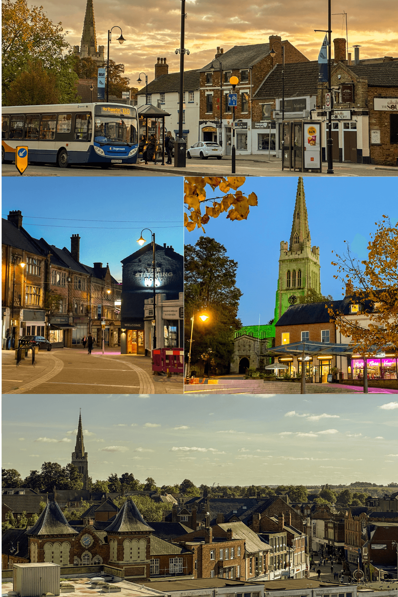 Kettering city skyline