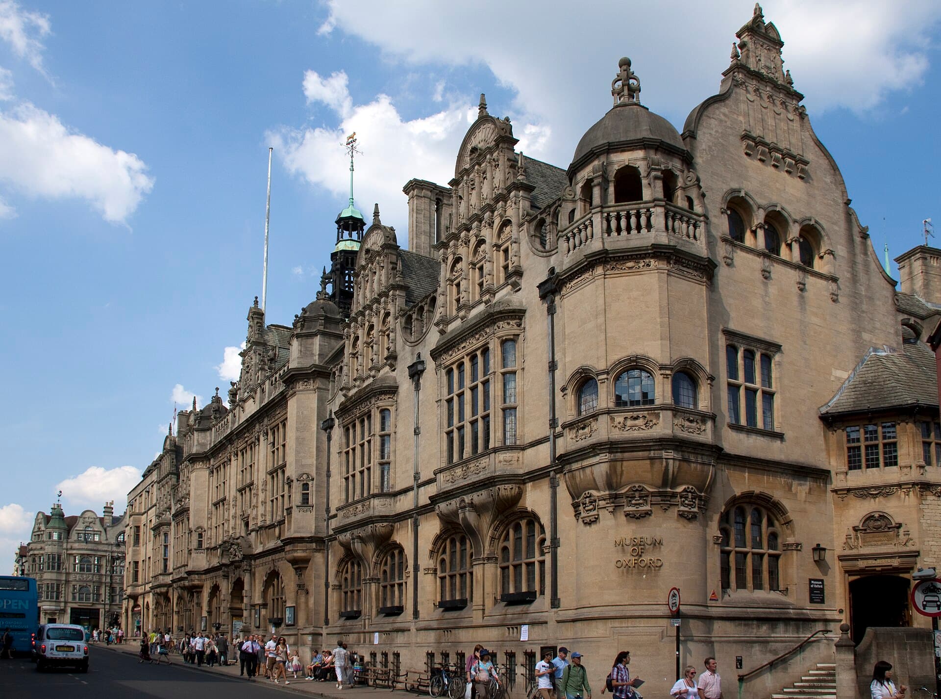 Oxford city skyline