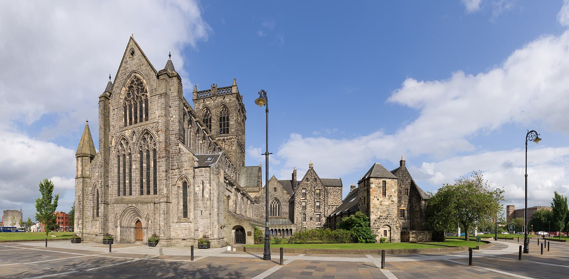 Paisley city skyline