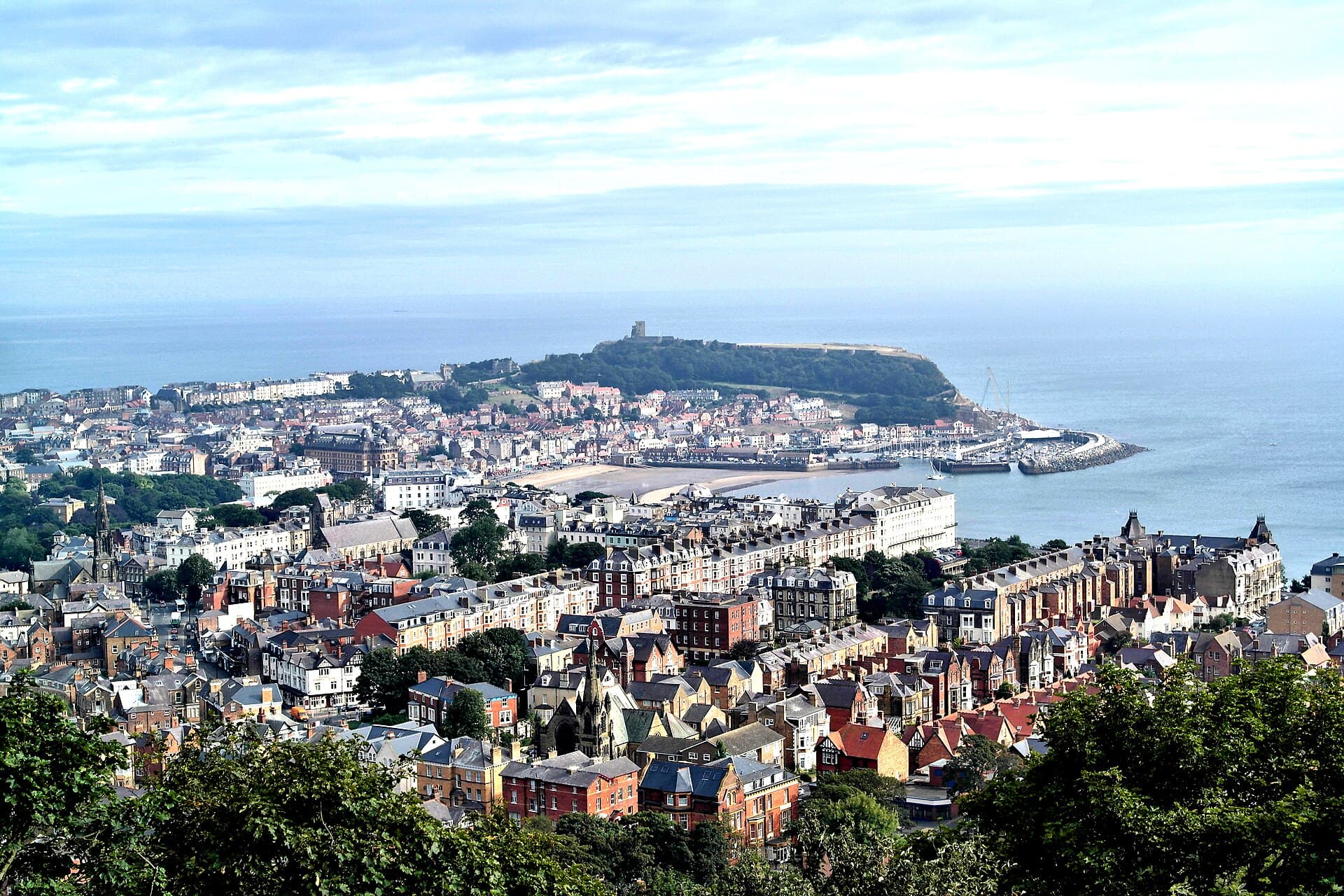 Scarborough city skyline