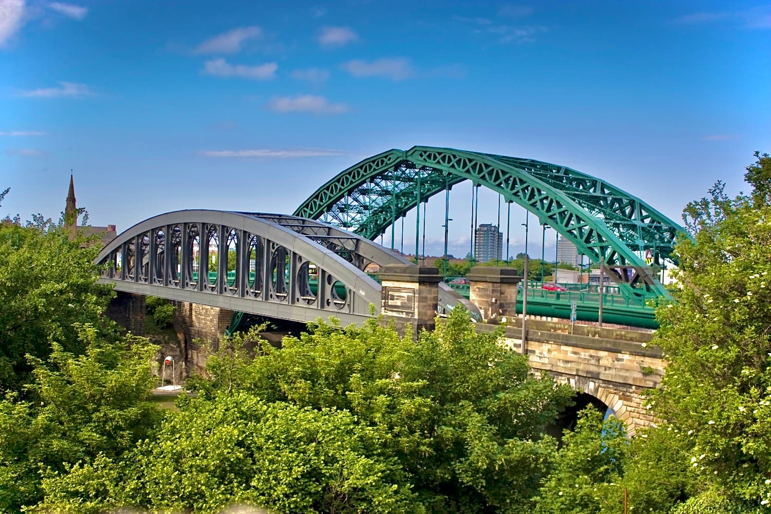 Sunderland city skyline