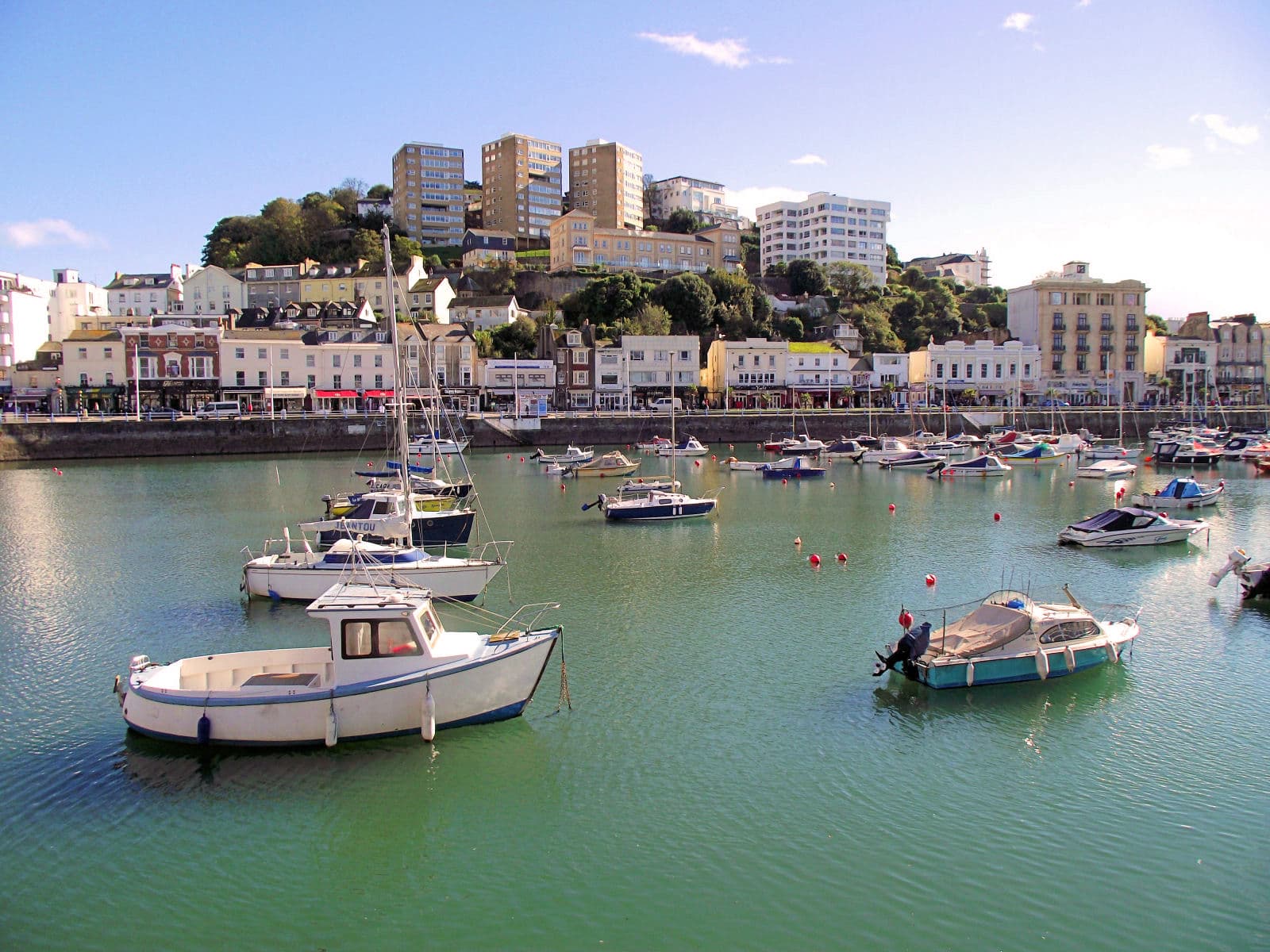 Torquay city skyline