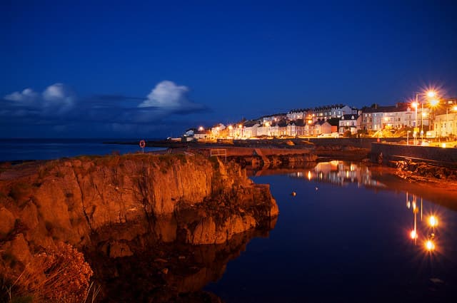 Bangor city skyline