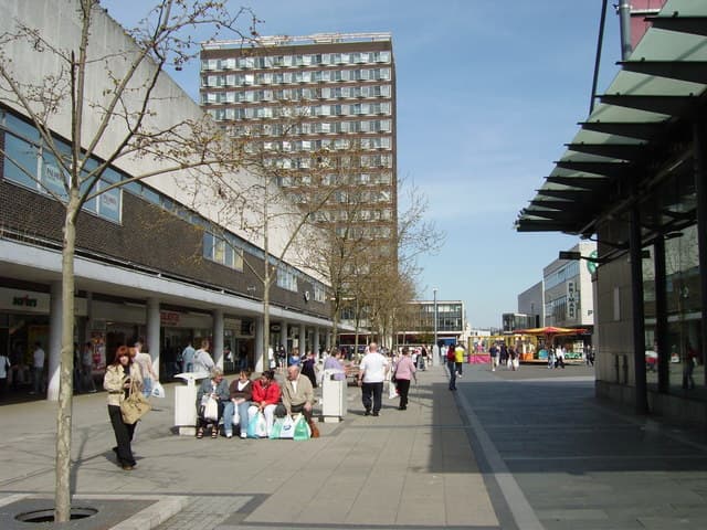 Basildon city skyline