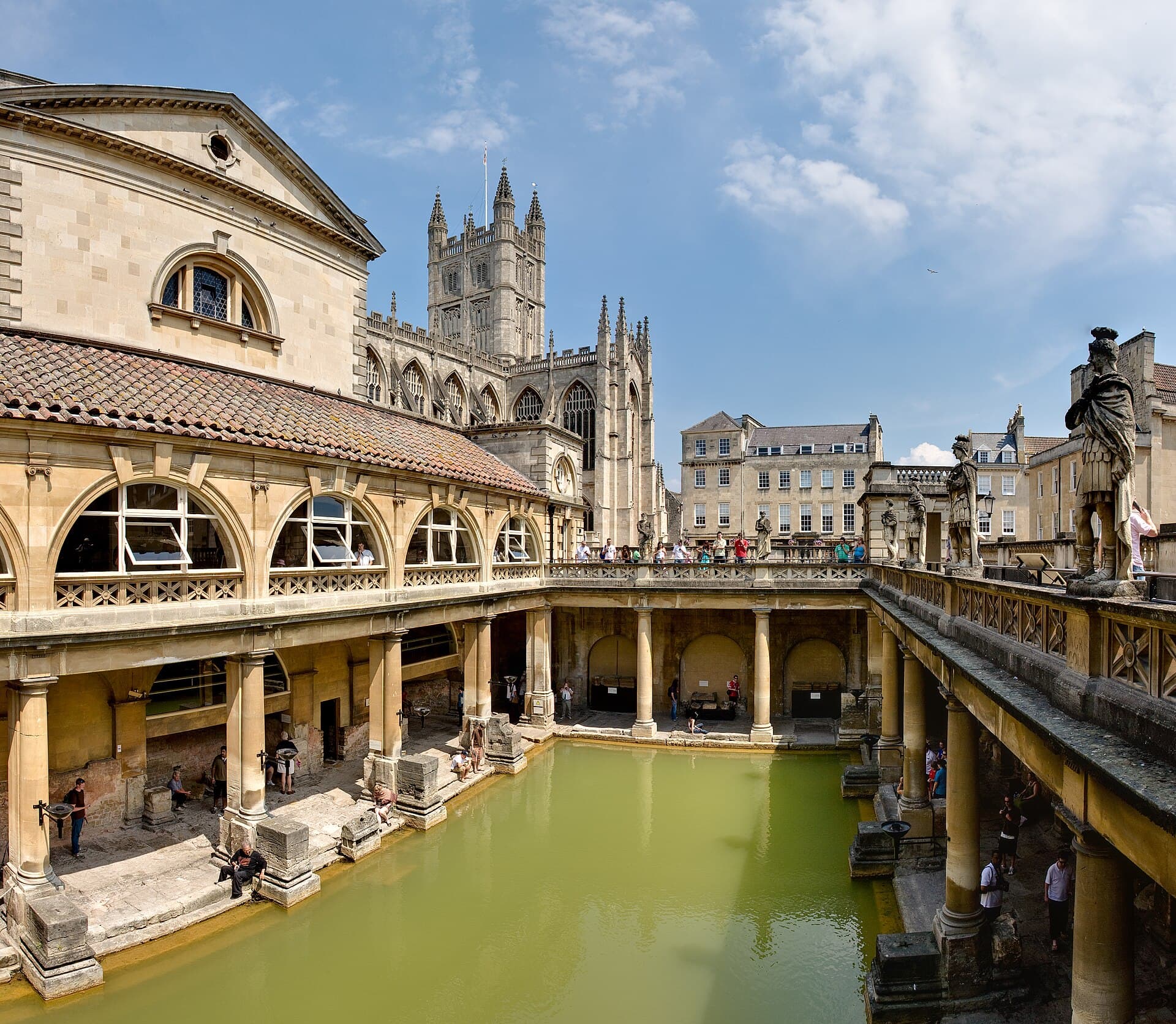 Bath city skyline