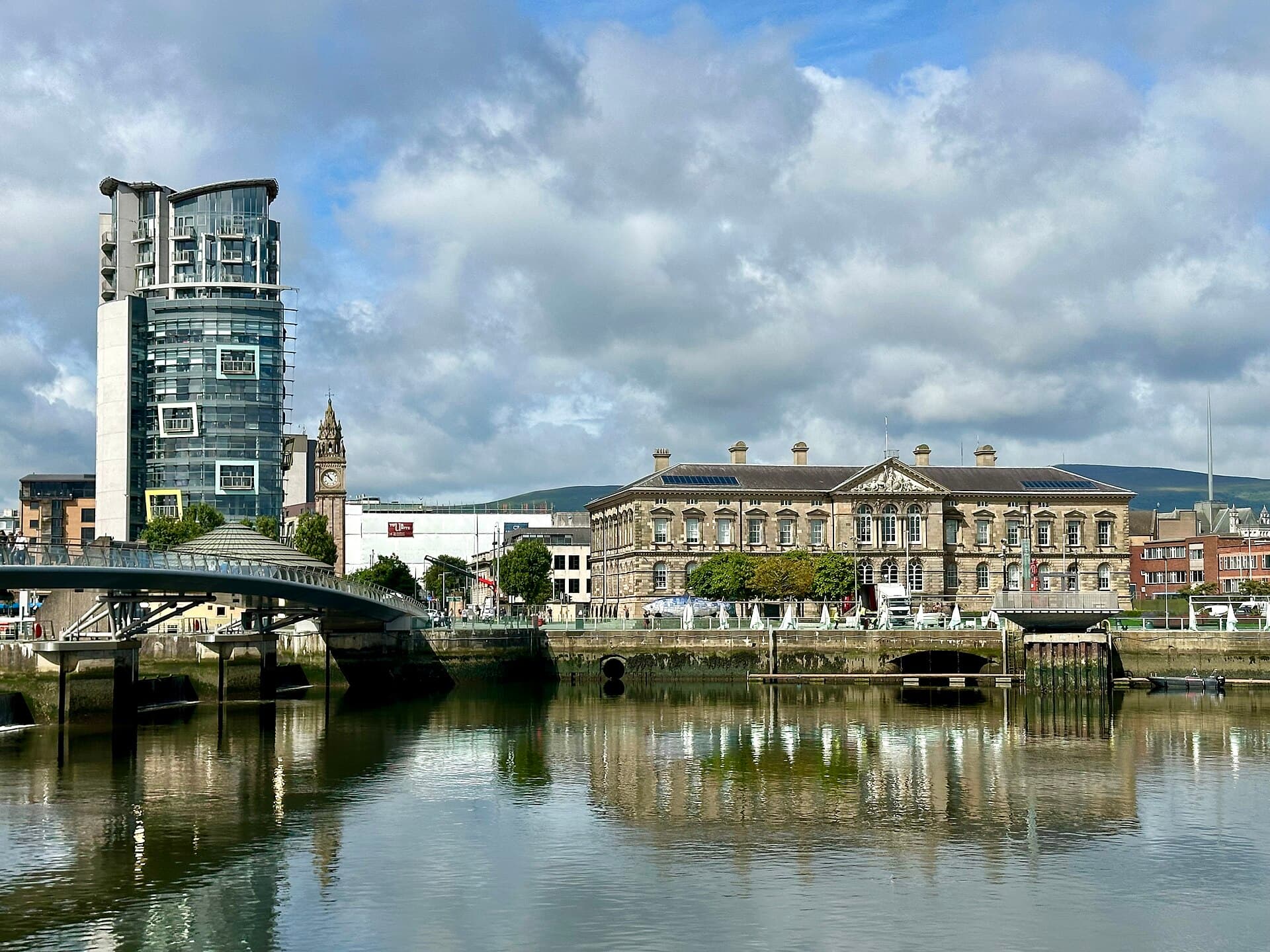 Belfast city skyline
