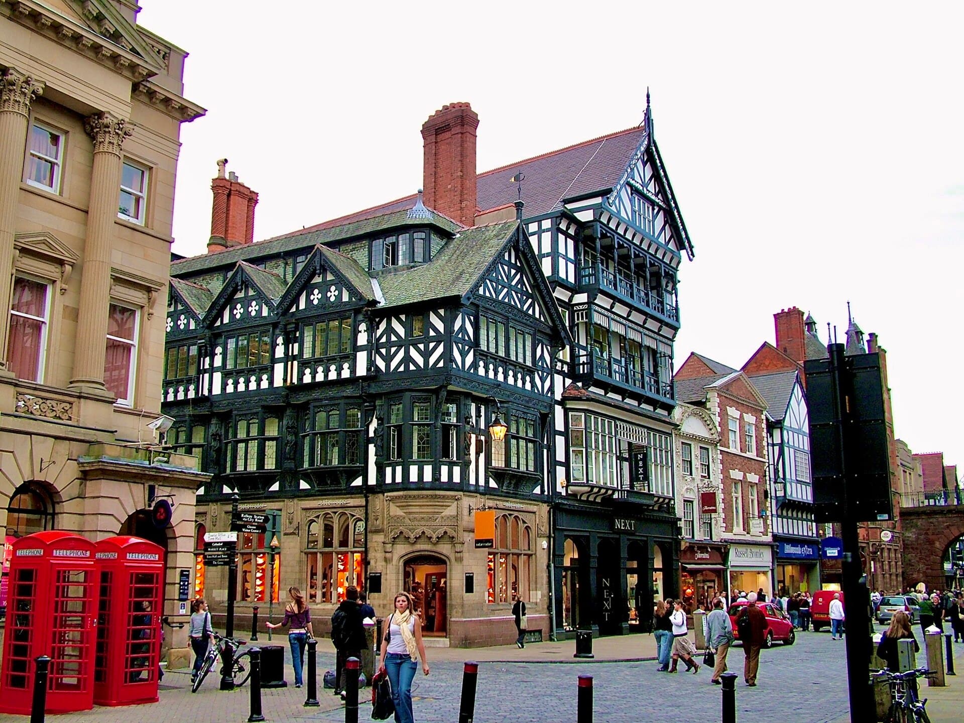 Chester city skyline