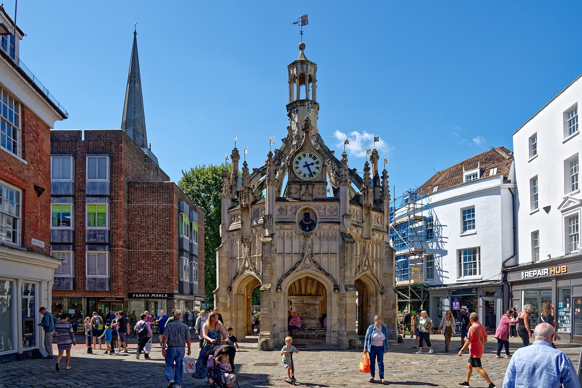 Chichester city skyline