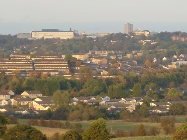 Cumbernauld city skyline