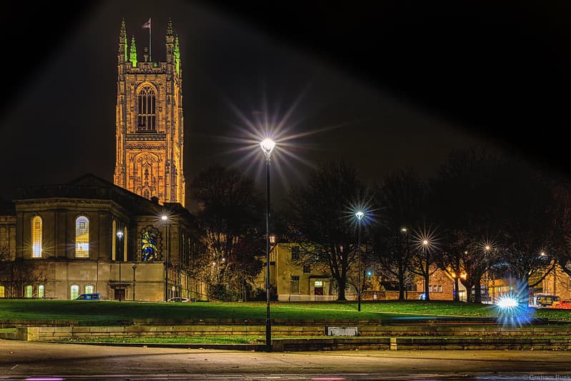 Derby city skyline