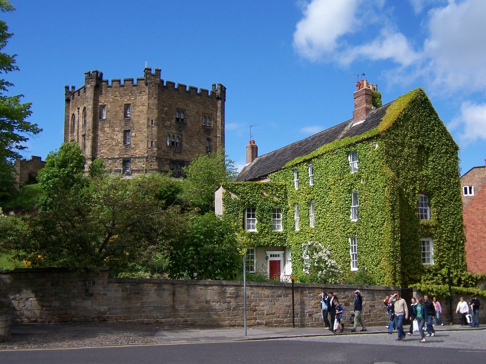 Durham city skyline