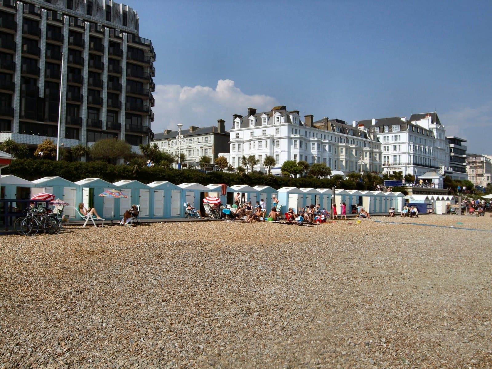 Eastbourne city skyline