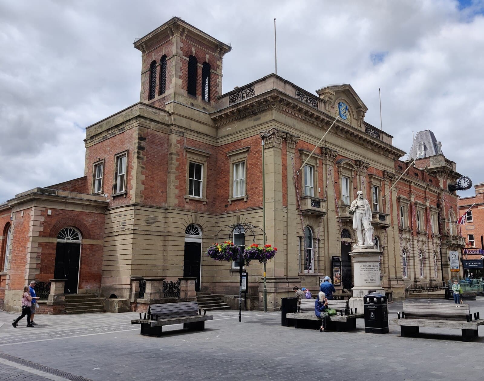 Kidderminster city skyline