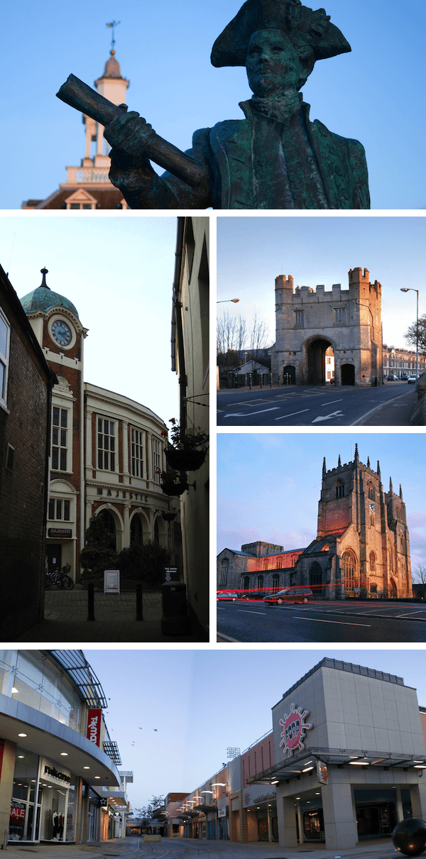 King's Lynn city skyline