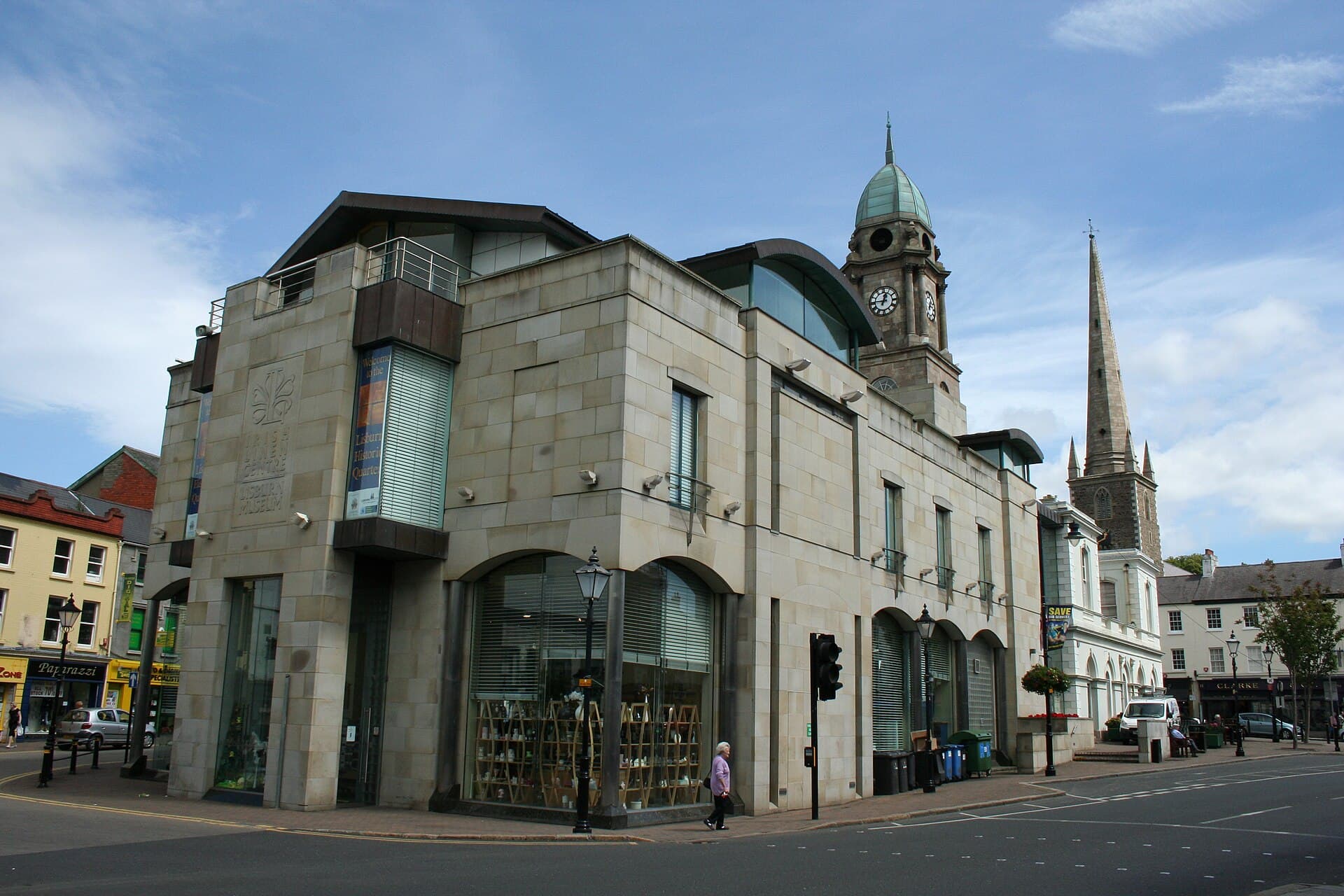 Lisburn city skyline