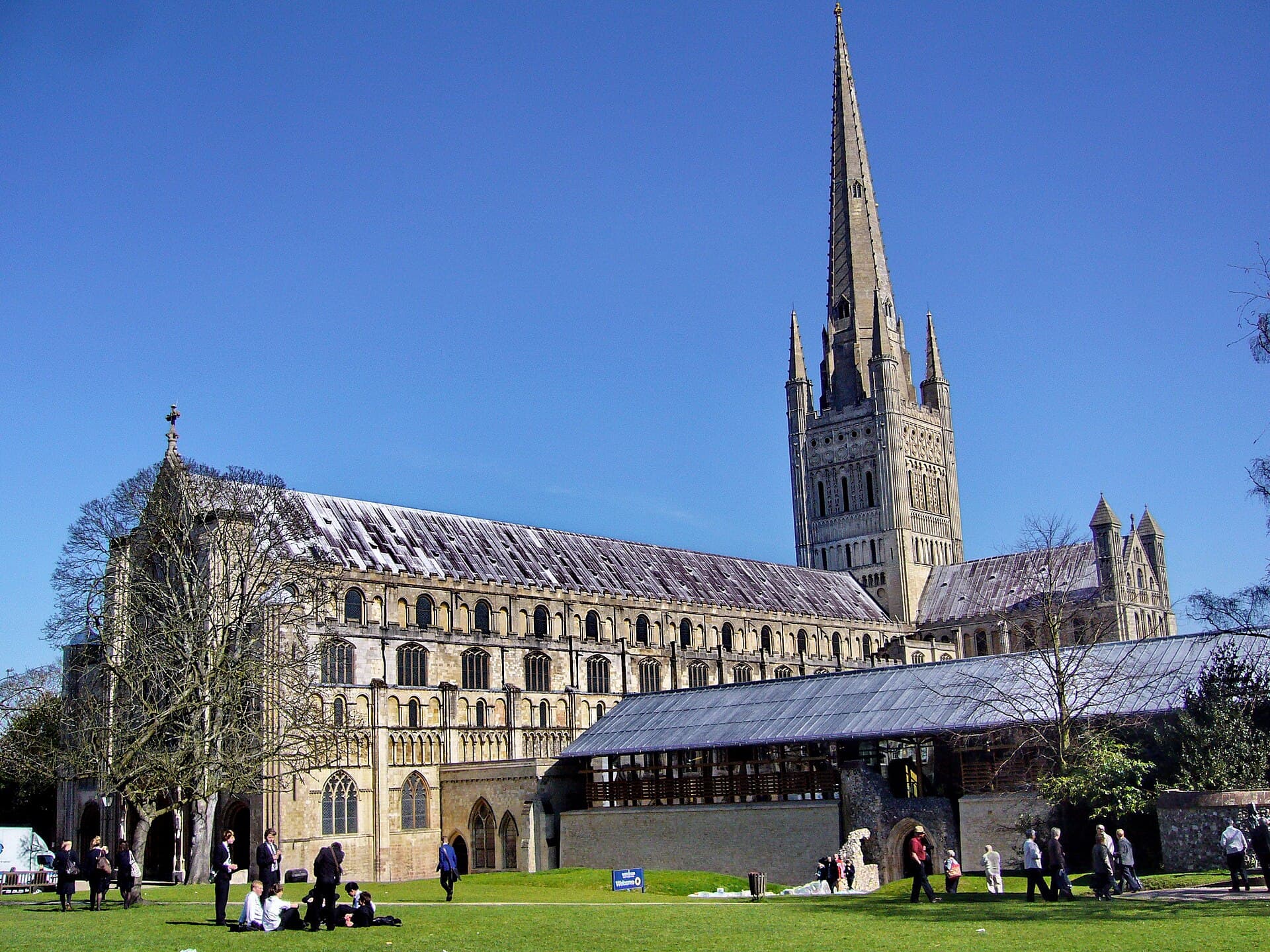 Norwich city skyline