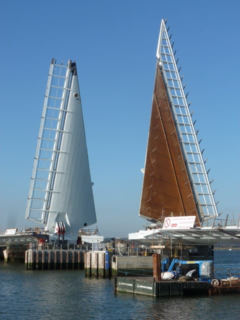 Poole city skyline