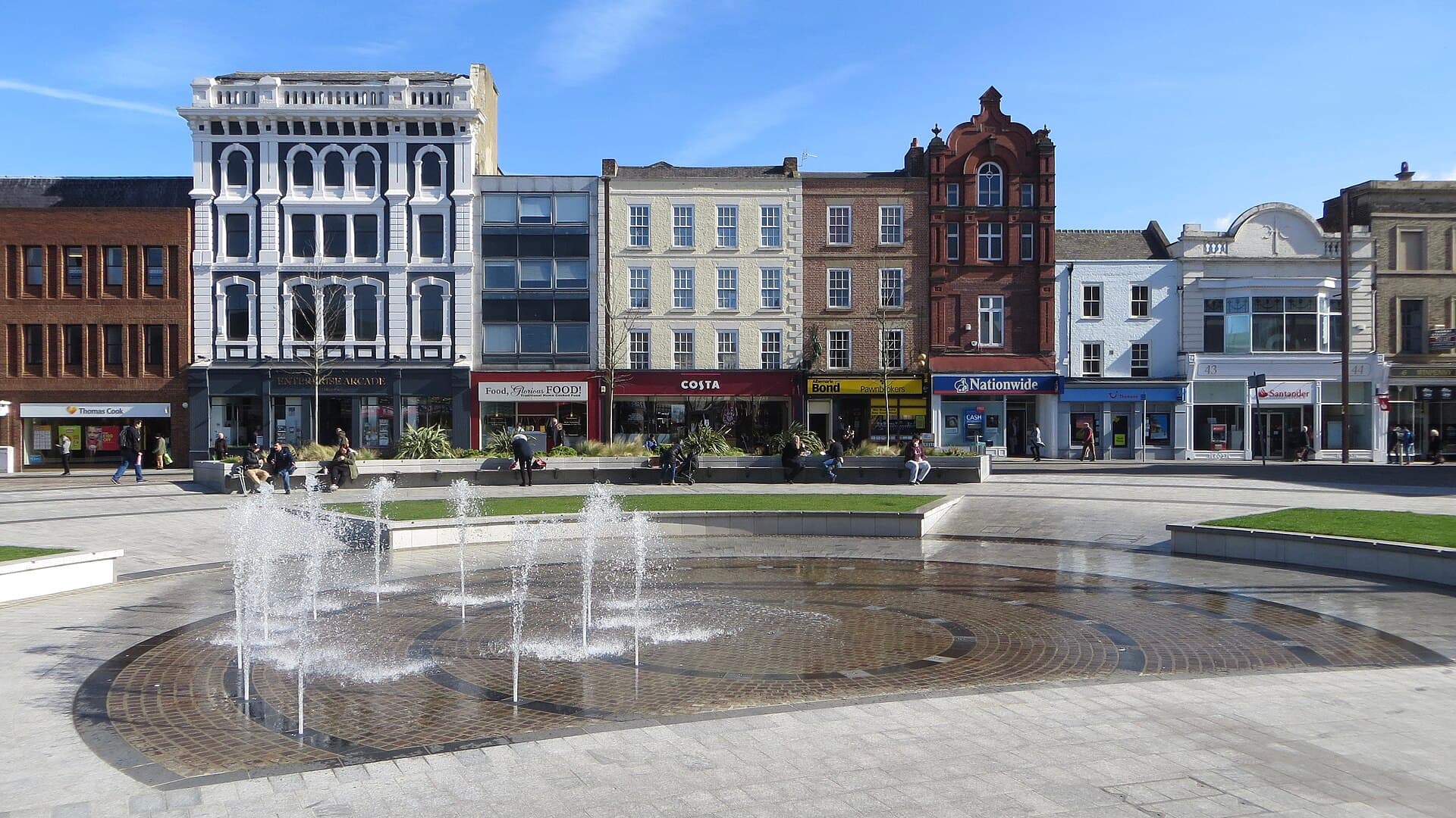 Stockton-on-Tees city skyline