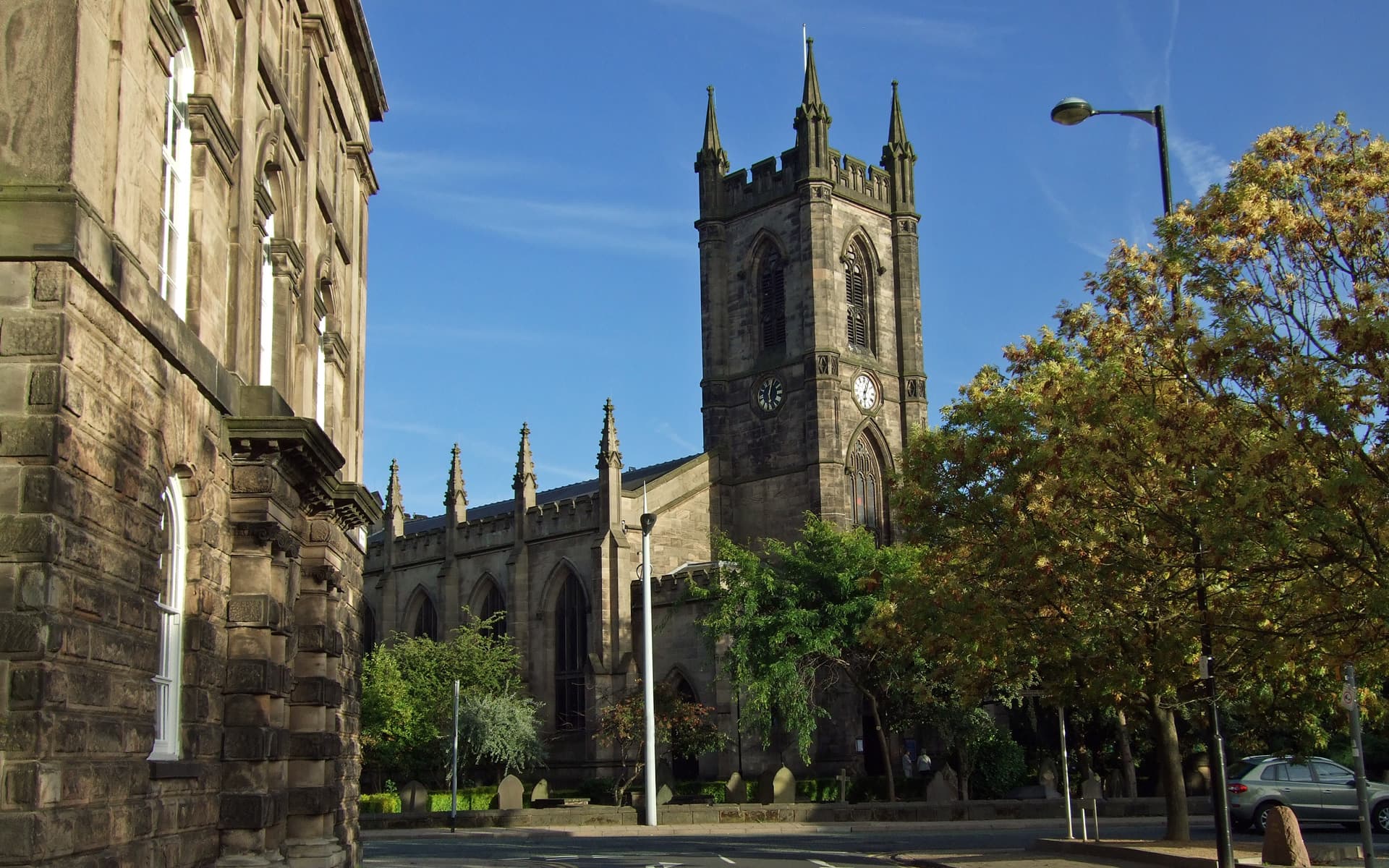 Stoke-on-Trent city skyline