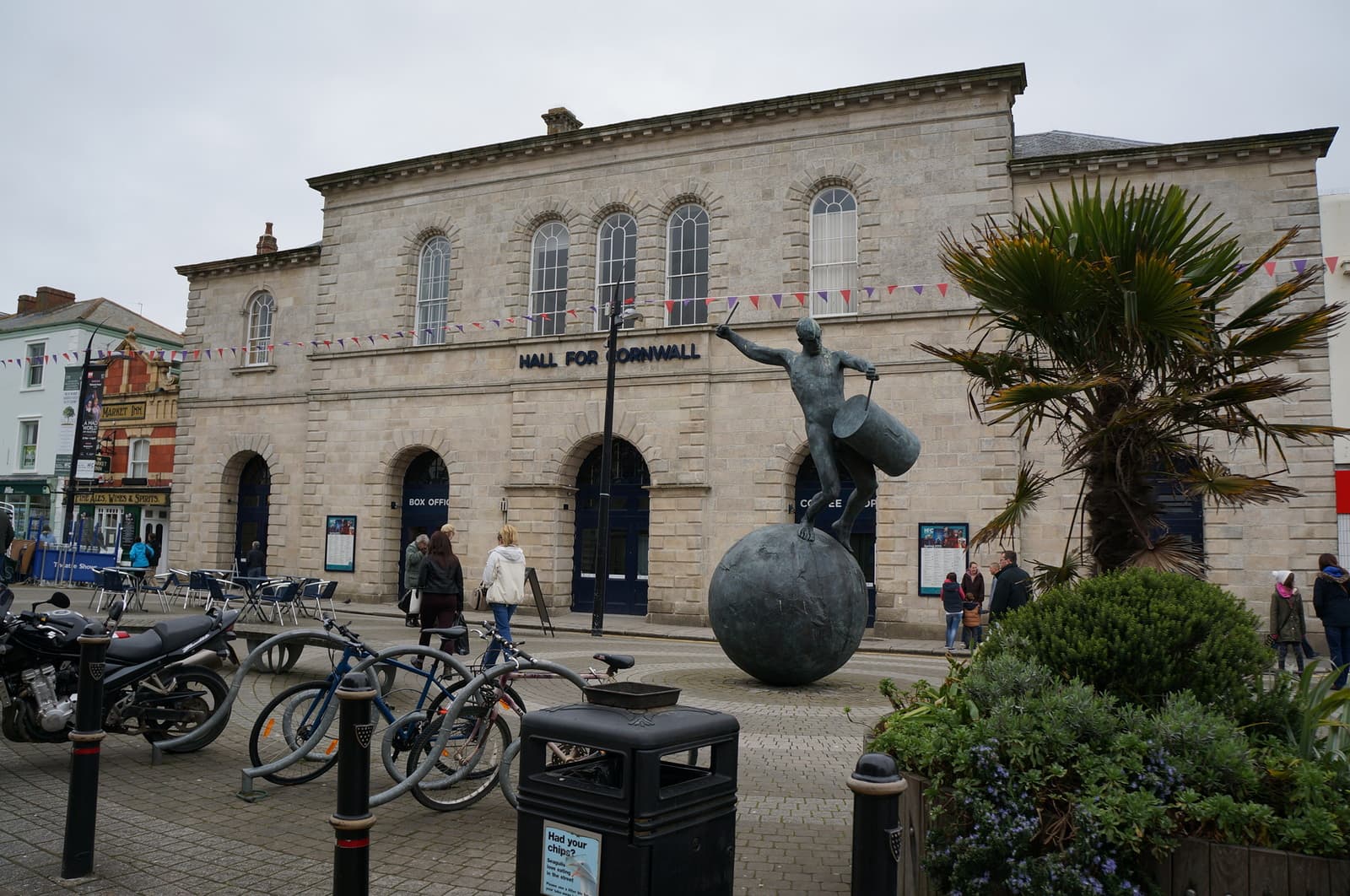 Truro city skyline