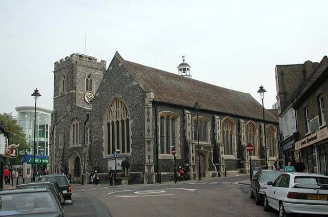 Uxbridge city skyline